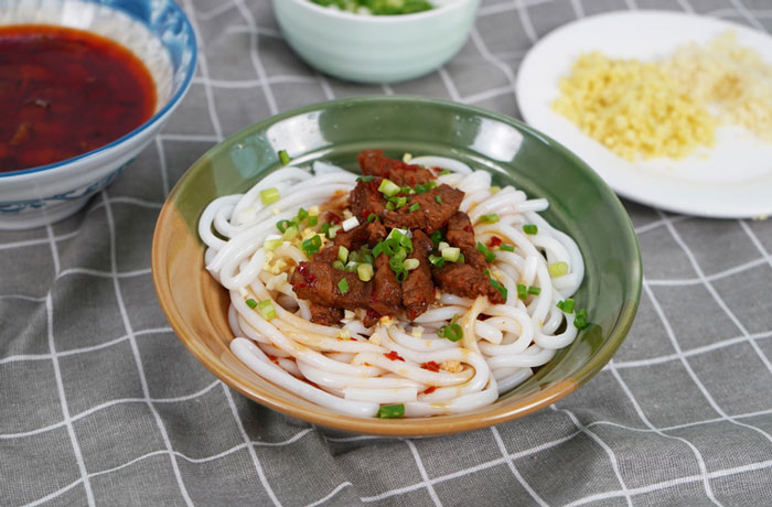 光泽肉臊子粉培训